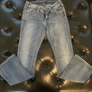 Silver Jeans Suki Classic Boot Cut Blue Denim